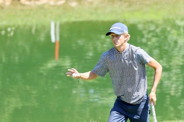 GOLF - EURAM Bank Open 2024 RAMSAU,AUSTRIA,21.JUL.24 - GOLF - Challenge Tour, EURAM Bank Open, GC Adamstal. Image shows Martin Couvra (FRA).  GEPAxpictures xHansxOberlaender