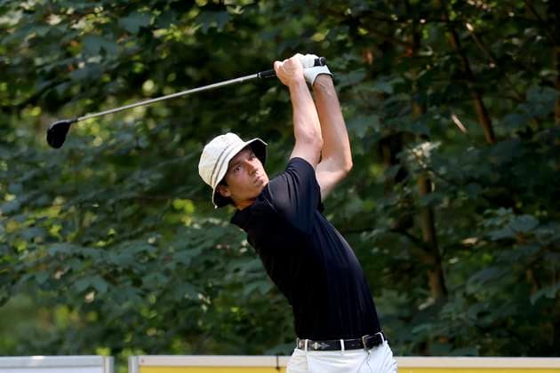 GOLF - EURAM Bank Open 2024 RAMSAU,AUSTRIA,21.JUL.24 - GOLF - Challenge Tour, EURAM Bank Open, GC Adamstal. Image shows Felix Mory (FRA).  GEPAxpictures xHansxOberlaender