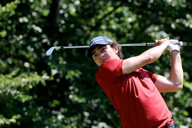 GOLF - EURAM Bank Open 2024 RAMSAU,AUSTRIA,21.JUL.24 - GOLF - Challenge Tour, EURAM Bank Open, GC Adamstal. Image shows Maximilian Steinlechner (AUT).  GEPAxpictures xHansxOberlaender
