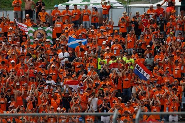 Dutch fans Orange Army , F1 Grand Prix of Hungary at Hungaroring on July 21, 2024 in Budapest, Hungary Photo by HOCH ZWEI Budapest Hungary