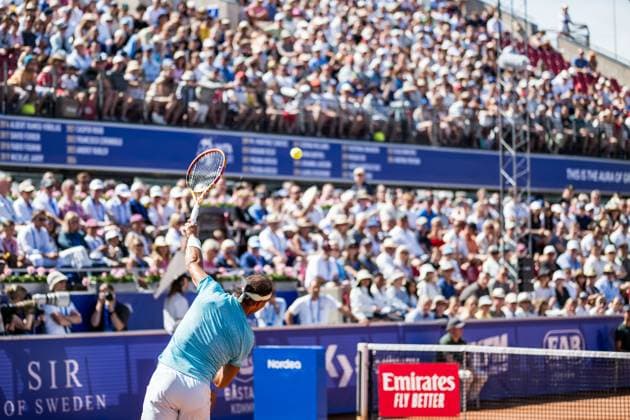 240721 Rafael Nadal of Spain during the final of Nordea Open day 7 on July 21, 2024 in Bastad Photo Niclas Jönsson BILDBYRAN COP 273 NO0291 tennis svenska öppna swedish open bbeng  Copyright: NICLASxJÖNSSON BB240721NO062