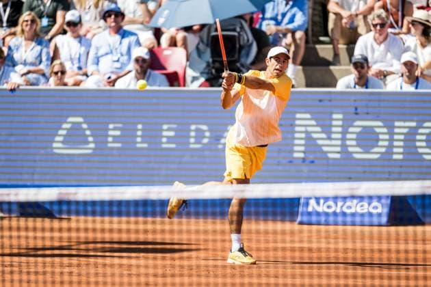 240721 Nuno Borges of Portugal during the final of Nordea Open day 7 on July 21, 2024 in Bastad Photo Niclas Jönsson BILDBYRAN COP 273 NO0291 tennis svenska öppna swedish open bbeng  Copyright: NICLASxJÖNSSON BB240721NO064