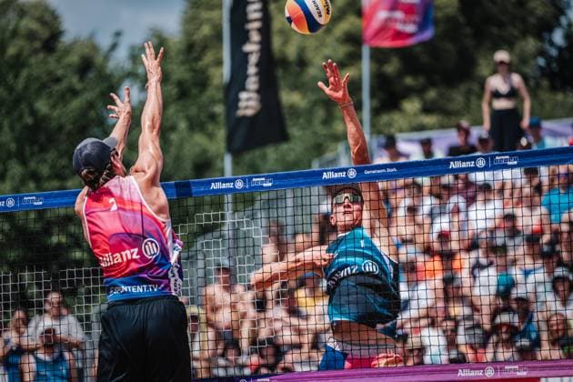 Beach volleyball, German Beach Tour in Munich