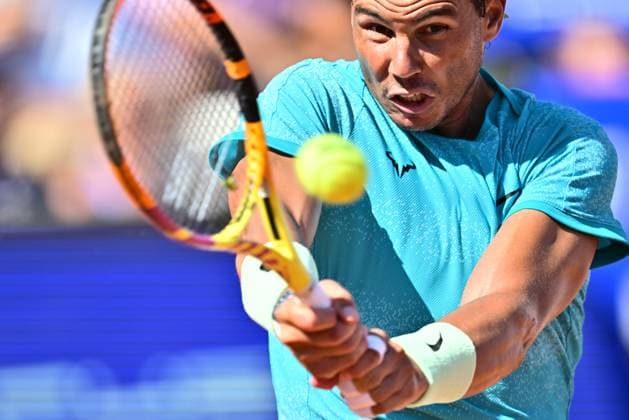 Spain s Rafael Nadal during Sunday s men s singles final against Portugal s Nuno Borges in the Nordea Open in Bastad, Sweden on july 21, 2024 BASTAD SWEDEN x9200x  Copyright: xBjörnxLarssonxRosvall TTx SWEDEN TENNIS BASTAD OPEN