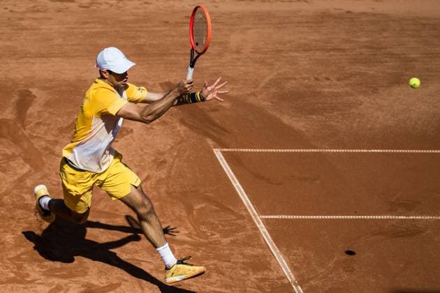 240721 Nuno Borges of Portugal in the men™s single final against Rafael Nadal of Spain during Nordea Open day 7 on July 21, 2024 in Bastad Photo Niclas Jönsson BILDBYRAN COP 273 NO0291 tennis svenska öppna swedish open bbeng depp  Copyright: NICLASxJÖNSSON BB240721NO088