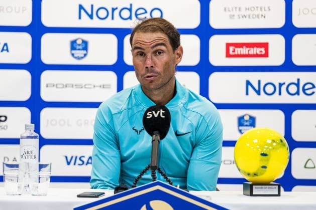 240721 Rafael Nadal of Spain after the final of Nordea Open day 7 on July 21, 2024 in Bastad Photo Niclas Jönsson BILDBYRAN COP 273 NO0291 tennis svenska öppna swedish open bbeng  Copyright: NICLASxJÖNSSON BB240721NO113