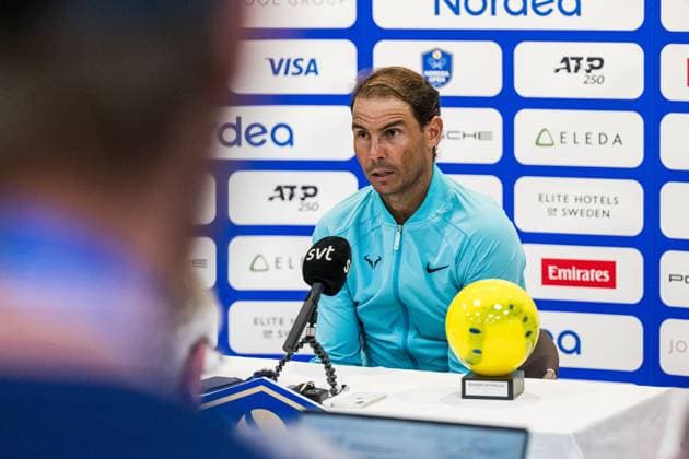 240721 Rafael Nadal of Spain after the final of Nordea Open day 7 on July 21, 2024 in Bastad Photo Niclas Jönsson BILDBYRAN COP 273 NO0291 tennis svenska öppna swedish open bbeng  Copyright: NICLASxJÖNSSON BB240721NO115
