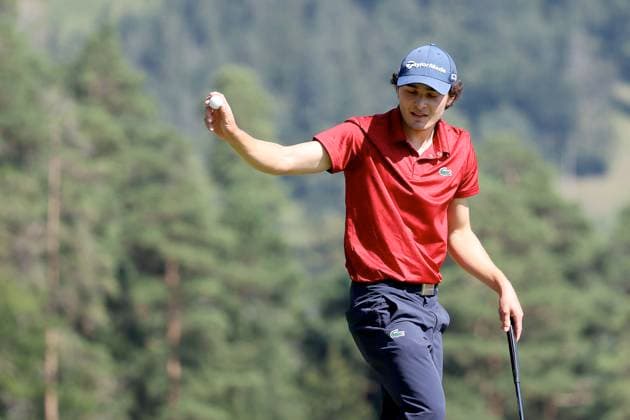 GOLF - EURAM Bank Open 2024 RAMSAU,AUSTRIA,21.JUL.24 - GOLF - Challenge Tour, EURAM Bank Open, GC Adamstal. Image shows Maximilian Steinlechner (AUT).  GEPAxpictures xHansxOberlaender