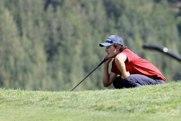 GOLF - EURAM Bank Open 2024 RAMSAU,AUSTRIA,21.JUL.24 - GOLF - Challenge Tour, EURAM Bank Open, GC Adamstal. Image shows Maximilian Steinlechner (AUT).  GEPAxpictures xHansxOberlaender