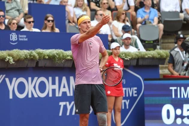 Tennis Hamburg Open 2024, ATP500, Final, Hamburg, 21 07 2024 Alexander Zverev GER Arthur Fils FRA