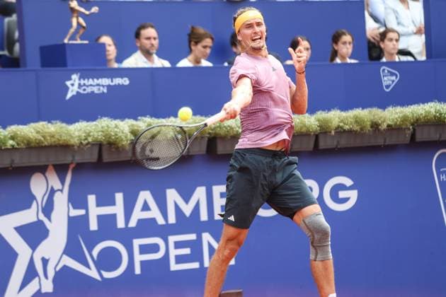 Tennis Hamburg Open 2024, ATP500, Final, Hamburg, 21 07 2024 Alexander Zverev GER Arthur Fils FRA