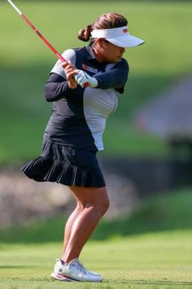 DANA Open SYLVANIA, OHIO - JULY 21: Dottie Ardina of the Philippines during the final round of the DANA Open golf tournament at Highland Meadows Golf Club in Sylvania, Ohio USA, on Sunday, July 21, 2024. Sylvania Ohio United States  Copyright: xAmyxLemusx originalFilename:lemus-danaopen240721_npl1s.jpg