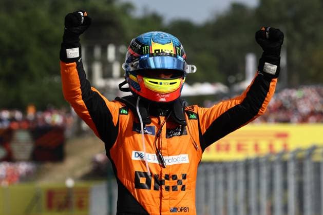 F1 Hungarian Grand Prix 2024 Oscar Piastri of McLaren after the Formula 1 Hungarian Grand Prix at Hungaroring in Budapest, Hungary on July 21, 2024. Budapest Hungary  Copyright: xJakubxPorzyckix originalFilename:porzycki-f1hungar240721_npS9f.jpg