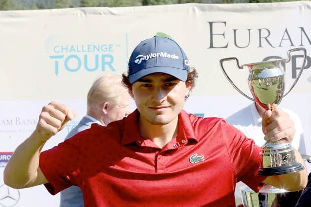 GOLF - EURAM Bank Open 2024 RAMSAU,AUSTRIA,21.JUL.24 - GOLF - Challenge Tour, EURAM Bank Open, GC Adamstal. Image shows Maximilian Steinlechner (AUT).  GEPAxpictures xHansxOberlaender