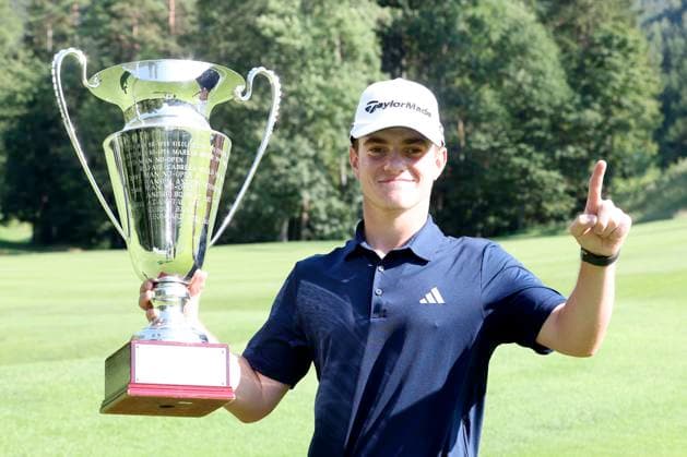 GOLF - EURAM Bank Open 2024 RAMSAU,AUSTRIA,21.JUL.24 - GOLF - Challenge Tour, EURAM Bank Open, GC Adamstal. Image shows Frank Kennedy (GBR).  GEPAxpictures xHansxOberlaender