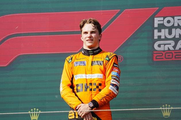 FORMULA 1 HUNGARIAN GRAND PRIX 2024 21 07 2024, Hungaroring, Budapest, FORMULA 1 HUNGARIAN GRAND PRIX 2024 , in the picture winner Oscar Piastri AUS , McLaren F1 Team nordphotoxGmbHx xBratic nph00250