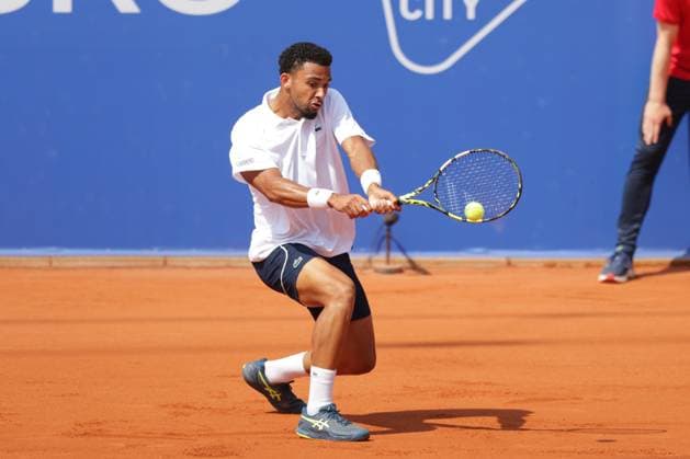 Tennis Men ATP, Tennis Men Tour 500 European Open Hamburg, Hamburg Open ATP 500 2024 , 21 07 2024 , Final , Arthur Fils FRA Plays a backhand Copyright: FernandoxSoares