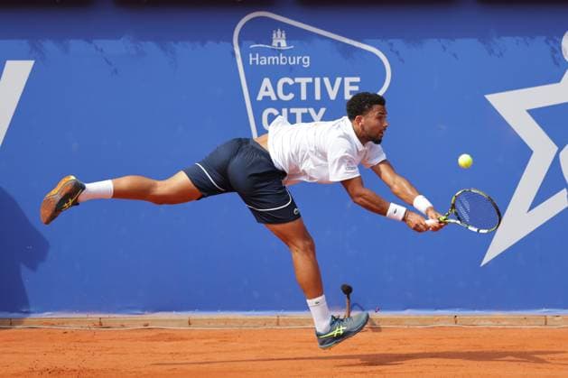 Tennis Men ATP, Tennis Men Tour 500 European Open Hamburg, Hamburg Open ATP 500 2024 , 21 07 2024 , Final , Arthur Fils FRA plays a forehand Copyright: FernandoxSoares