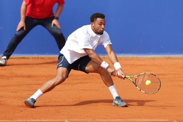 Tennis Men ATP, Tennis Men Tour 500 European Open Hamburg, Hamburg Open ATP 500 2024 , 21 07 2024 , Final , Arthur Fils FRA plays a forehand Copyright: FernandoxSoares