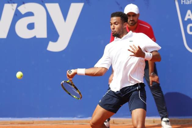 Tennis Men ATP, Tennis Men Tour 500 European Open Hamburg, Hamburg Open ATP 500 2024 , 21 07 2024 , Final , Arthur Fils FRA plays a forehand Copyright: FernandoxSoares