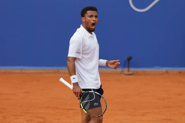 Tennis Men ATP, Tennis Men Tour 500 European Open Hamburg, Hamburg Open ATP 500 2024 , 21 07 2024 , Final , Arthur Fils FRA makes a cry of joy , is happy about the set victory Copyright: FernandoxSoares