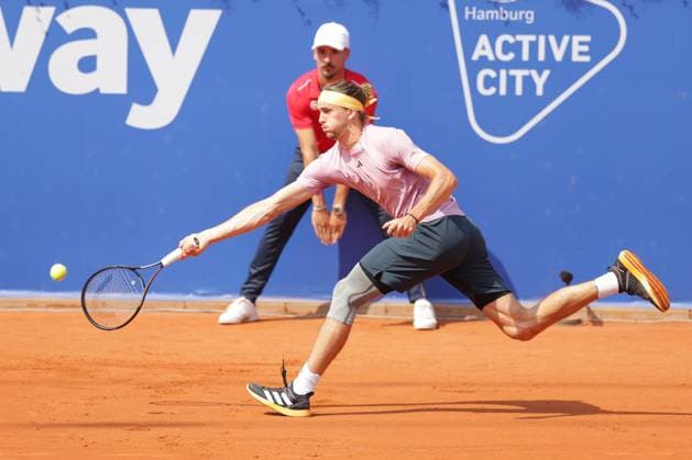 Tennis Men ATP, Tennis Men Tour 500 European Open Hamburg, Hamburg Open ATP 500 2024 , 21 07 2024 , Final , Alexander Zverev GER plays a forehand Copyright: FernandoxSoares