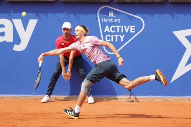 Tennis Men ATP, Tennis Men Tour 500 European Open Hamburg, Hamburg Open ATP 500 2024 , 21 07 2024 , Final , Alexander Zverev GER plays a forehand Copyright: FernandoxSoares
