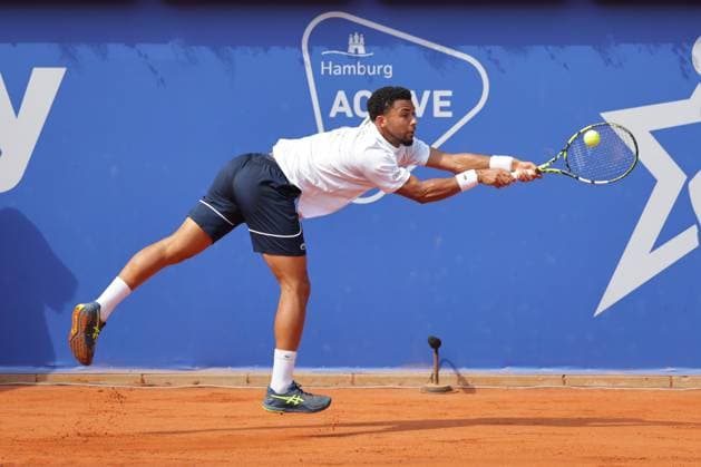 Tennis Men ATP, Tennis Men Tour 500 European Open Hamburg, Hamburg Open ATP 500 2024 , 21 07 2024 , Final , Arthur Fils FRA plays a forehand Copyright: FernandoxSoares