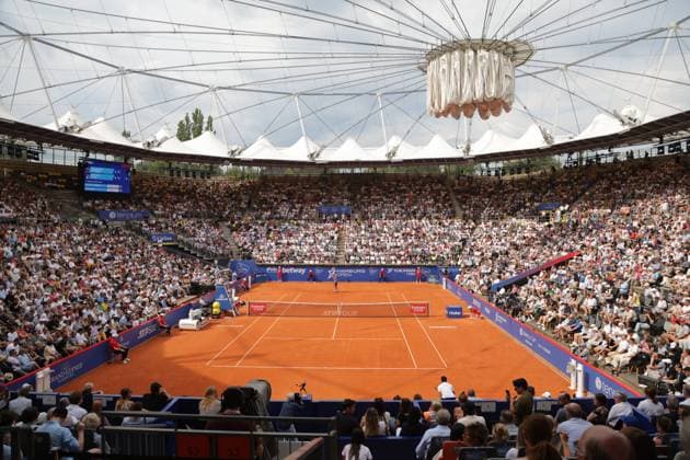Tennis Men ATP, Tennis Men Tour 500 European Open Hamburg, Hamburg Open ATP 500 2024 , 21 07 2024 , Final , Stadion am Rothenbaum , Center Court , Inside view , Spectators , Fans Copyright: FernandoxSoares