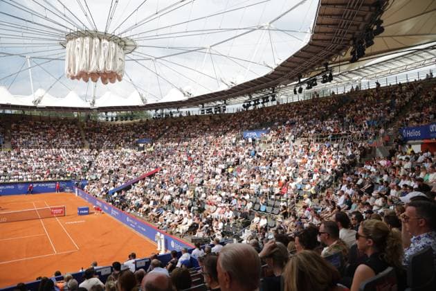 Tennis Men ATP, Tennis Men Tour 500 European Open Hamburg, Hamburg Open ATP 500 2024 , 21 07 2024 , Final , Stadion am Rothenbaum , Center Court , Inside view , Spectators , Fans Copyright: FernandoxSoares
