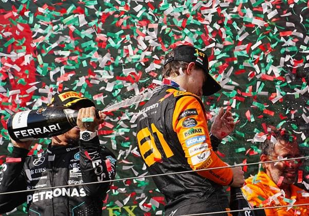 FORMULA 1 HUNGARIAN GRAND PRIX 2024 21 07 2024, Hungaroring, Budapest, FORMULA 1 HUNGARIAN GRAND PRIX 2024 , in the picture winner Oscar Piastri AUS , McLaren F1 Team, 2nd place for Lando Norris GBR , 3rd place for Lewis Hamilton GBR , Mercedes AMG Petronas Formula One Team nordphotoxGmbHx xBratic nph00250