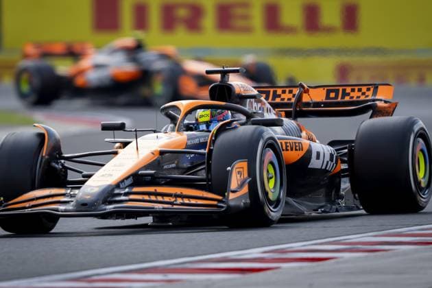 BUDAPEST - Oscar Piastri (McLaren) during the Hungarian Grand Prix at the Hungaroring Circuit. ANP SANDER KONING xVIxANPxSportx xxANPxIVx 503939422 originalFilename: 503939422.jpg