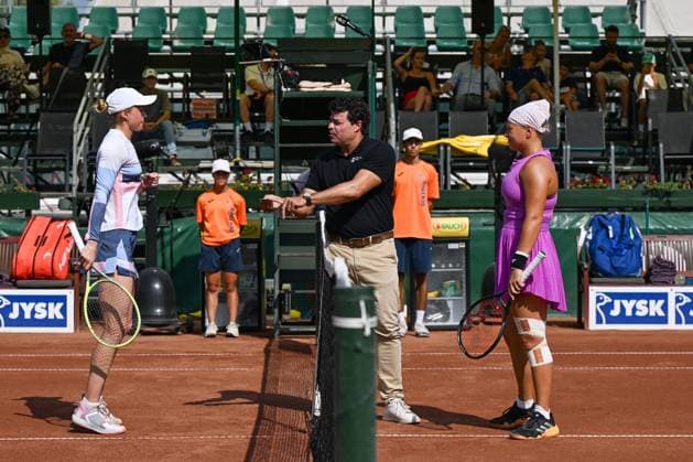 Diana Shnaider during the final match vs. Aliaksandra Sasnovich at the WTA250 Hungarian Gran Prix Tennis on 19th July 2024 at Romai Teniszakademia, Budapest, Hungary  Copyright: xVincenzoxOrlando IPAxSportx xipax xx IPA_48161761 IPA_Agency_IPA48161761