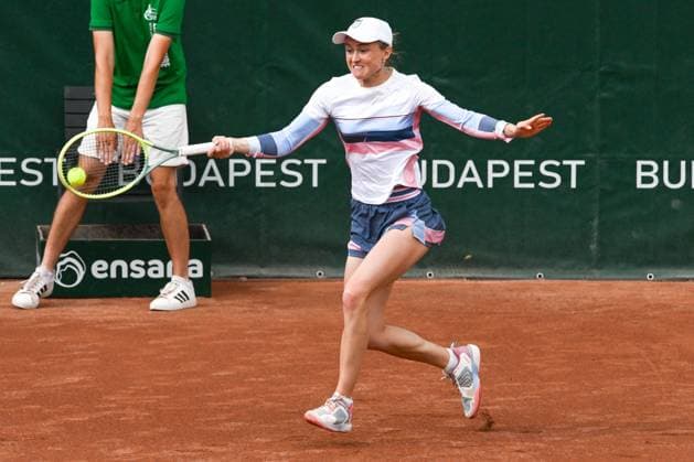 Aliaksandra Sasnovich during the final match vs. Diana Shnaider at the WTA250 Hungarian Gran Prix Tennis on 19th July 2024 at Romai Teniszakademia, Budapest, Hungary  Copyright: xVincenzoxOrlando IPAxSportx xipax xx IPA_48161804 IPA_Agency_IPA48161804