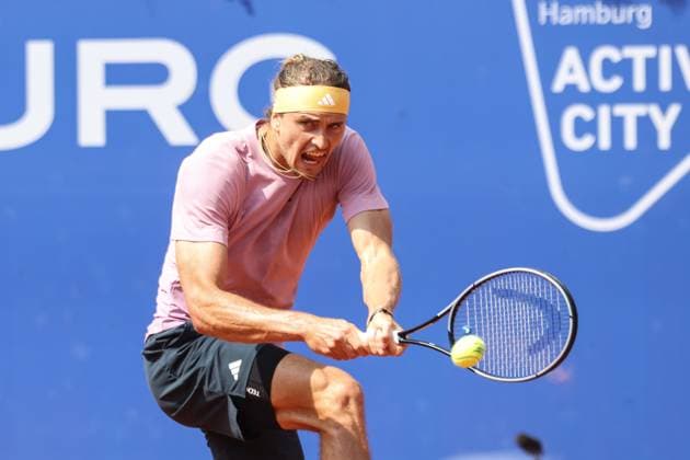 Tennis Hamburg Open 2024, ATP500, Final, Hamburg, 21 07 2024 Alexander Zverev GER Arthur Fils FRA