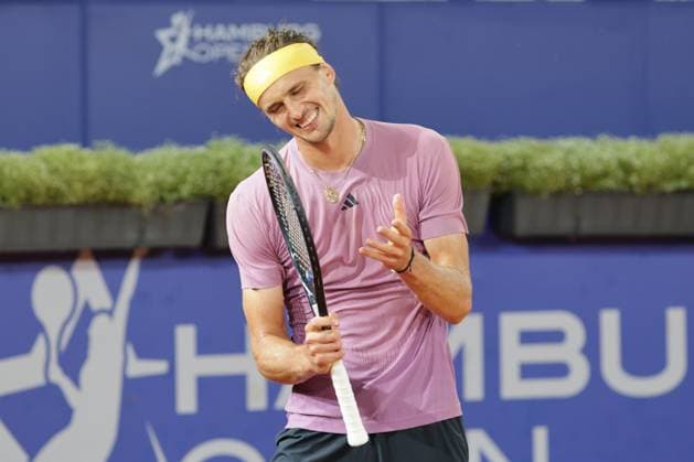 Tennis Men ATP, Tennis Men Tour 500 European Open Hamburg, Hamburg Open ATP 500 2024 , 21 07 2024 , Final , Alexander Zverev GER disappointed, disappointed look , sad , frustrated , frustrated , frustrated , thoughtful Copyright: FernandoxSoares
