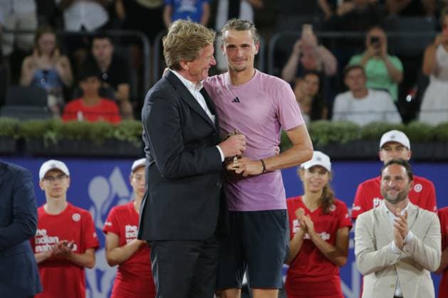 Tennis Men ATP, Tennis Men Tour 500 European Open Hamburg, Hamburg Open ATP 500 2024 , 21 07 2024 , Final , Alexander Zverev GER , Dietloff v Arnim Copyright: FernandoxSoares