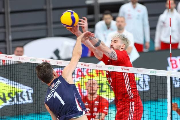GDANSK 21.07.2024 PRZEDOLIMPIJSKI TURNIEJ TOWARZYSKI SIATKARZY POLSKA - USA --- PRE-OLYMPIC MENS VOLLEYBALL FRIENDLY TOURNAMENT IN GDANSK: POLAND - USA TOMASZ FORNAL FOT. ANNA KLEPACZKO FOTOPYK NEWSPIX.PL --- Newspix.pl POLAND OUT!  240721LUM127