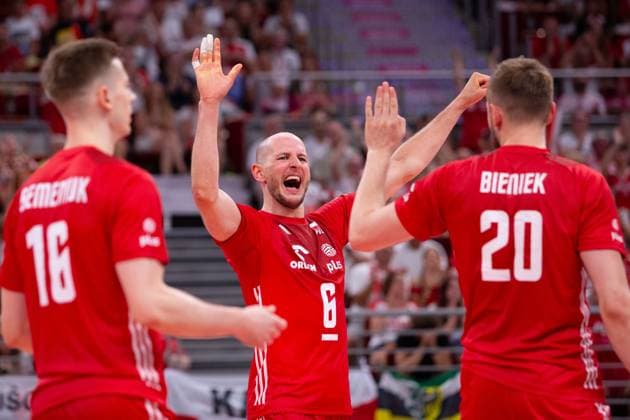 GDANSK 21.07.2024 PRZEDOLIMPIJSKI TURNIEJ TOWARZYSKI SIATKARZY POLSKA - USA --- PRE-OLYMPIC MENS VOLLEYBALL FRIENDLY TOURNAMENT IN GDANSK: POLAND - USA BARTOSZ KUREK FOT. ANNA KLEPACZKO FOTOPYK NEWSPIX.PL --- Newspix.pl POLAND OUT!  240721LUM158