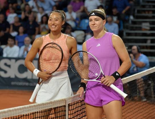 Tennis, WTA tournament in Palermo