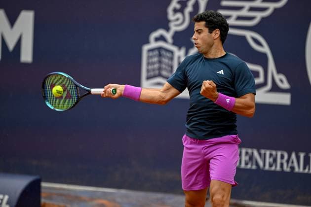 TENNIS - ATP, Tennis Herren Generali Open 2024 KITZBUEHEL,AUSTRIA,22.JUL.24 - TENNIS - ATP World Tour, Generali Open. Image shows Jaume Munar (ESP).  GEPAxpictures xDanielxSchoenherr