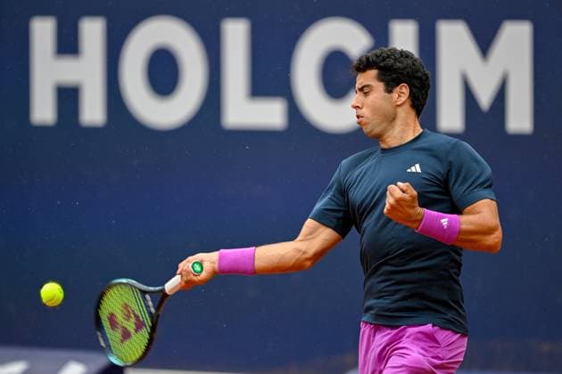 TENNIS - ATP, Tennis Herren Generali Open 2024 KITZBUEHEL,AUSTRIA,22.JUL.24 - TENNIS - ATP World Tour, Generali Open. Image shows Jaume Munar (ESP).  GEPAxpictures xDanielxSchoenherr