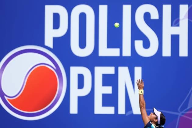 WARSZAWA 22.07.2024 TURNIEJ WTA, Tennis Damen 125 POLISH OPEN --- TENNIS TOURNAMENT WTA 125 POLISH OPEN IN WARSAW ANKITA RAINA FOT. PIOTR KUCZA FOTOPYK NEWSPIX.PL --- Newspix.pl  240722PYK0033