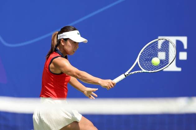 WARSZAWA 22.07.2024 TURNIEJ WTA, Tennis Damen 125 POLISH OPEN --- TENNIS TOURNAMENT WTA 125 POLISH OPEN IN WARSAW MAI HONTAMA FOT. PIOTR KUCZA FOTOPYK NEWSPIX.PL --- Newspix.pl  240722PYK0049