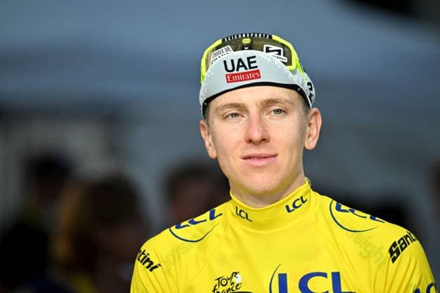 ArrivÃ e historique de la 111eme Ã dition du Tour de France cycliste sur la place MassÃ na Ã Nice Tadej Pogacar durant l arrivÃ e historique de la 111eme Ã dition du Tour de France cycliste sur la place MassÃ na Ã Nice, le 21 juillet 2024. C est la premiere fois que la Grande Boucle ne se termine pas Ã Paris, l organisation des J.O. ne permettant pas aux coureurs de rouler dans les rues parisiennes. Ce Tour a Ã tÃ remportÃ pour la troisieme fois par le Slovene Tadej Pogacar, UAE Team Emirates avec une sixieme victoire d Ã tape, en s imposant au contre-la-montre final, Monaco - Nice. Bruno Bebert Bestimage Final stage of the 2024 Tour de France cycling race, an individual time trial from Monaco to Nice, France (33,7 km) on Sunday 21 July 2024. The 111th edition of the Tour de France starts on Saturday 29 June and will finish in Nice, France on 21 July. Nice France  Copyright: xBrunoxBebertx xBestimagexBrunoxBebertx xBestimagex