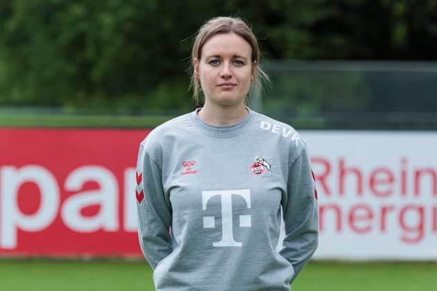 Team photo 1 FC Köln women, season 2024 25 22 07 2024 Inga Wester Physiotherapist Team photo appointment of the women of 1 FC Köln for the season 2024 25, on 22 07 2024, Geissbockheim, Cologne Copyright: xBEAUTIFULxSPORTS Meuselx