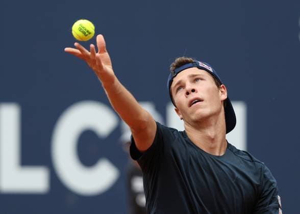Joel Schwaerzler AUT Tennis Generali Open Kitzbuehel 2024 ATP 250 Kitzbuehler Tennis Club Kitzbuehel Tirol Austria 22 July 2024 Copyright: xJuergenxHasenkopfx