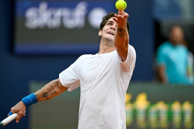TENNIS - ATP, Tennis Herren Generali Open 2024 KITZBUEHEL,AUSTRIA,22.JUL.24 - TENNIS - ATP World Tour, Generali Open. Image shows Thiago Seyboth Wild (BRA).  GEPAxpictures xDanielxSchoenherr
