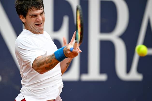 TENNIS - ATP, Tennis Herren Generali Open 2024 KITZBUEHEL,AUSTRIA,22.JUL.24 - TENNIS - ATP World Tour, Generali Open. Image shows Thiago Seyboth Wild (BRA).  GEPAxpictures xDanielxSchoenherr