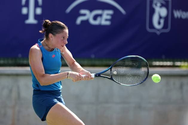 WARSZAWA 22.07.2024 TURNIEJ WTA, Tennis Damen 125 POLISH OPEN --- TENNIS TOURNAMENT WTA 125 POLISH OPEN IN WARSAW ANTONIA RUZIC FOT. PIOTR KUCZA FOTOPYK NEWSPIX.PL --- Newspix.pl  240722PYK0106